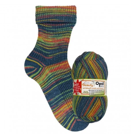 Opal Beauty Sock Yarn with Edelweiss and Vitamin E